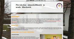 Desktop Screenshot of kesklinnanoustamiskeskus.ee